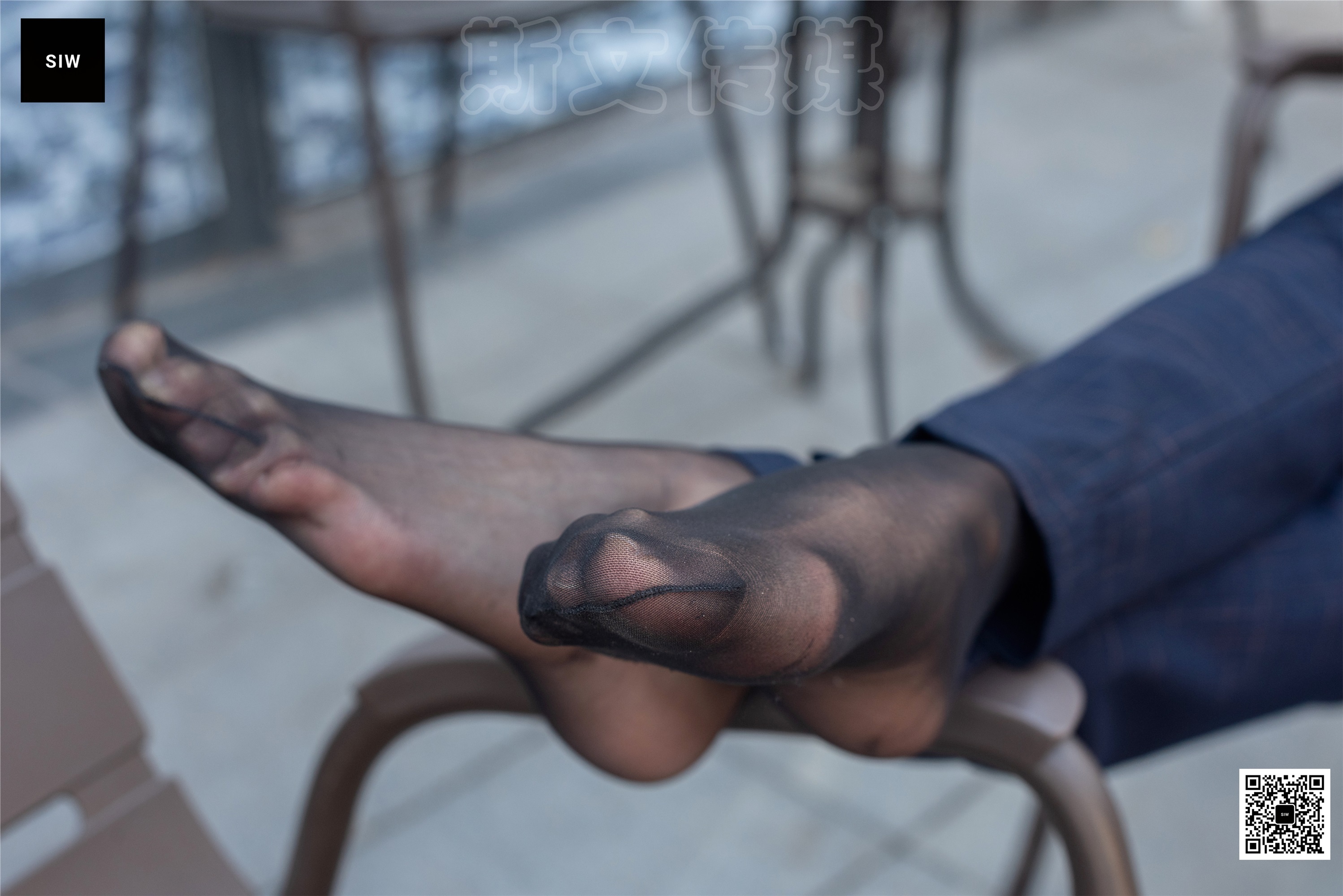 SIW斯文传媒 061 秋冬厚毛呢方格制服优雅修身西装套（蓉儿）